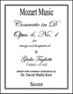 Concerto in D, Opus 4, No. 1 Orchestra sheet music cover